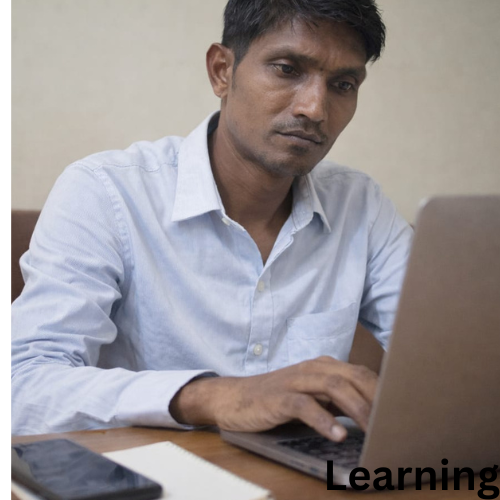 My Journey from Career Failure to Digital Mastery learning digital marketing skill on laptop